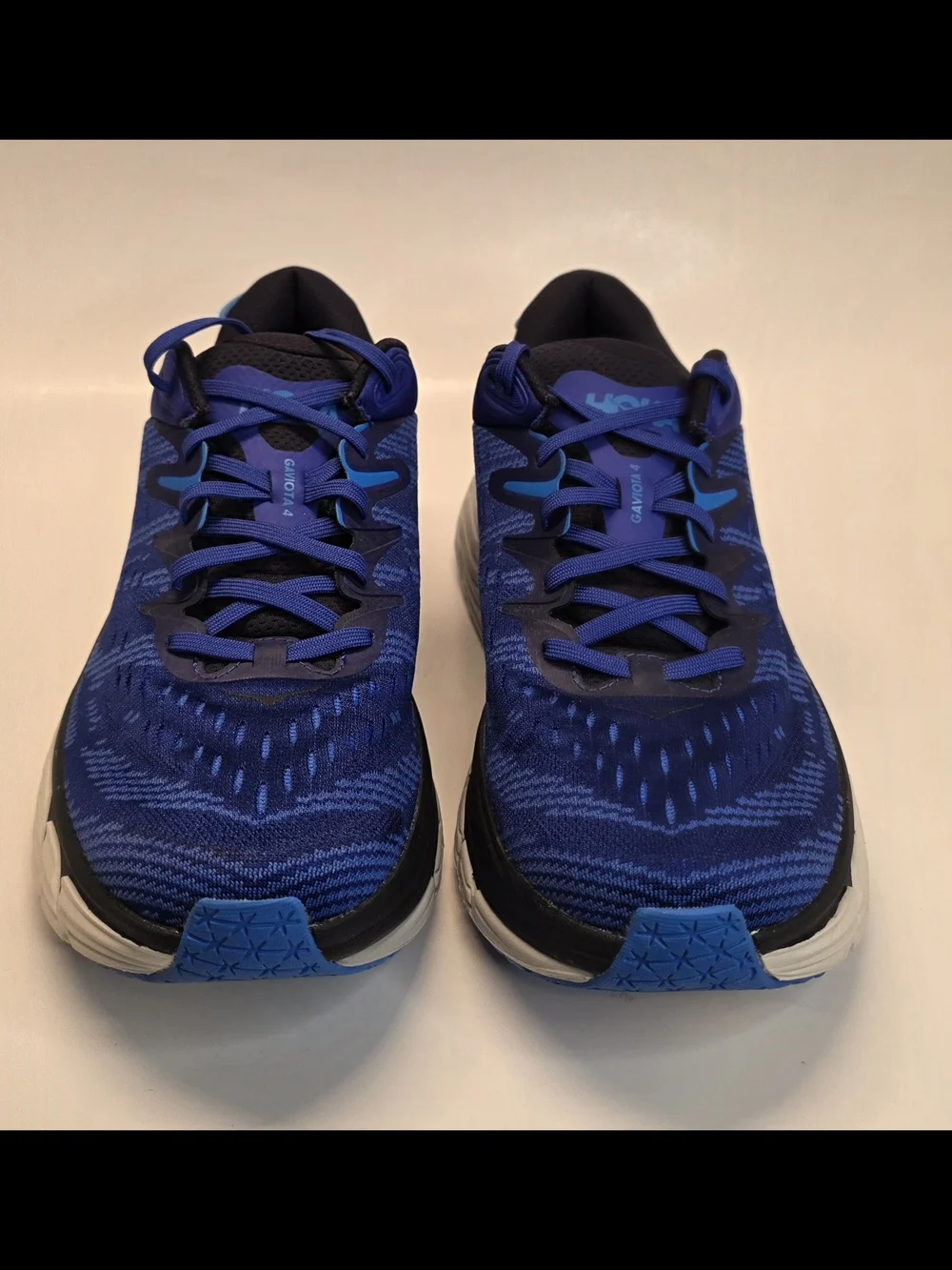 New Hoka One One GAVIOTA 4 Running Shoes BLUE 1123198 Men's Size 12.5D